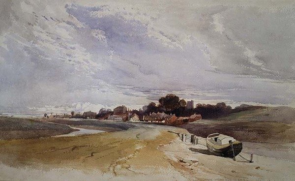 Gillingham no Rio Medway, Kent de Harry John Johnson