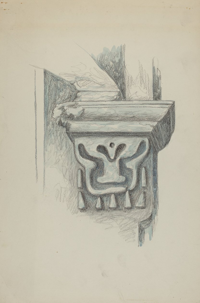 Detalhe arquitetônico de Harry Mann Waddell