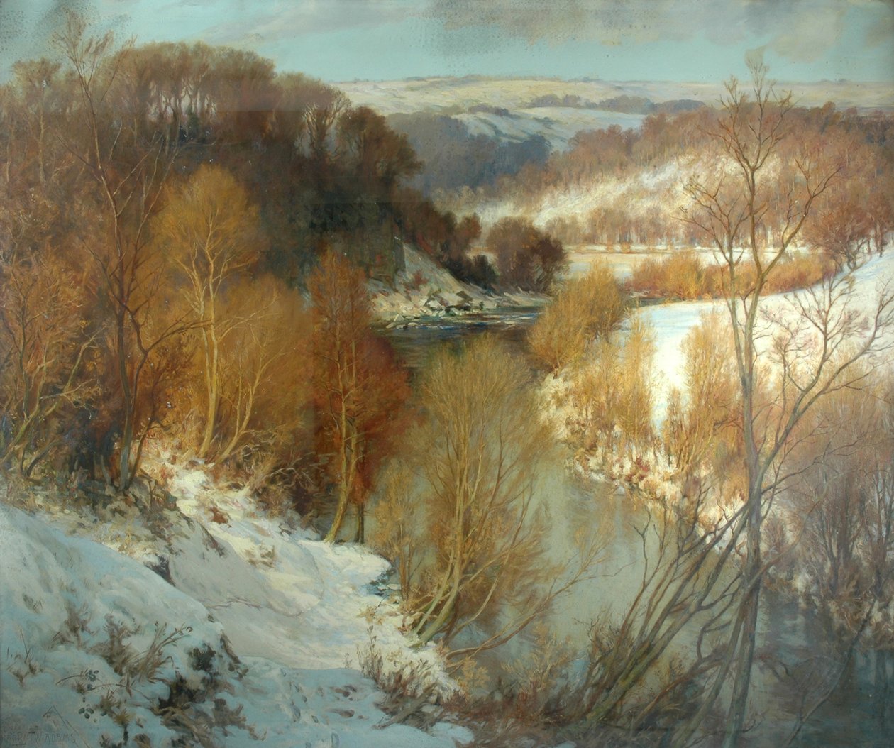 Uma manhã de inverno de Harry William Adams