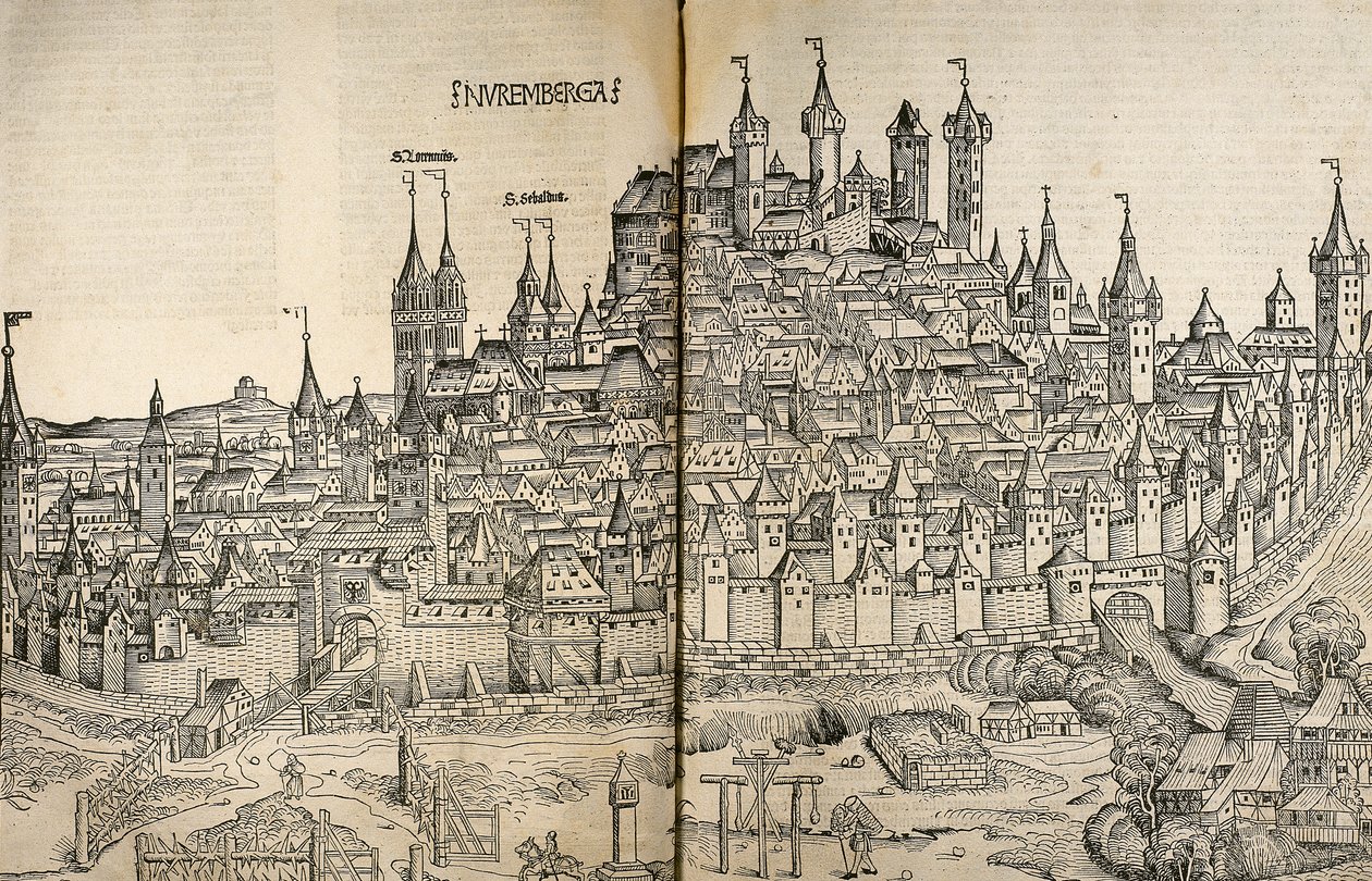 Nuremberga, Alemanha de Hartmann Schedel