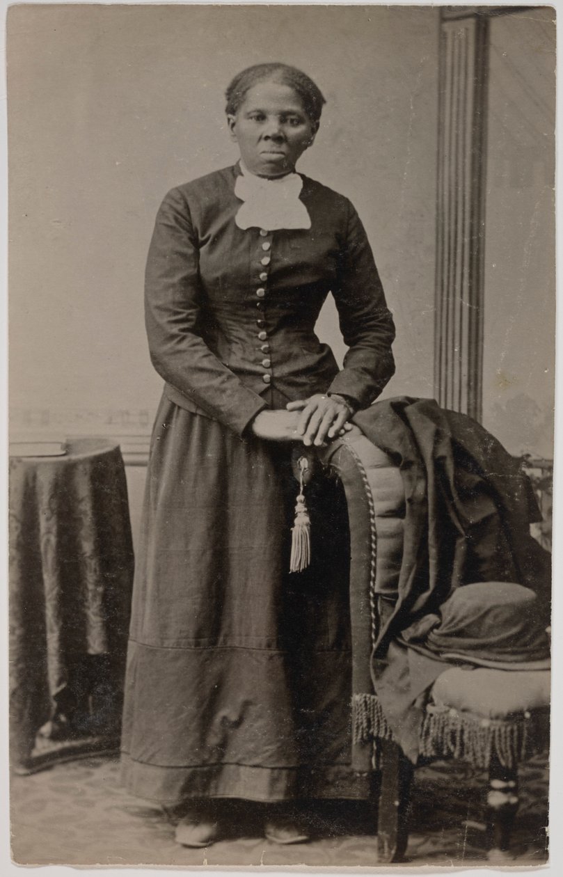 Impressão de colódio mate de Harriet Tubman de Harvey B. Lindsley