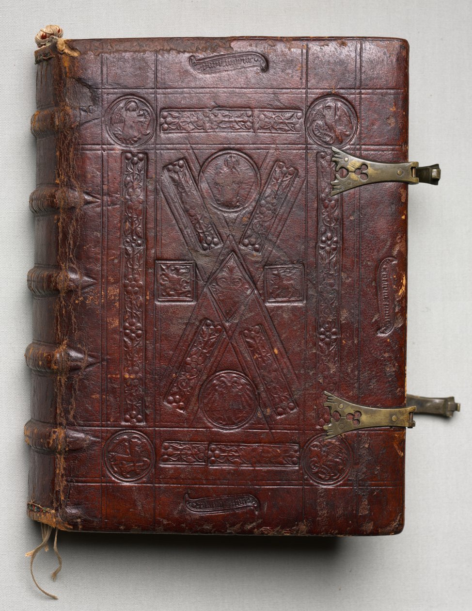Livro do Evangelho com Retratos Evangelistas, c. 1480 de Hausbuch Master