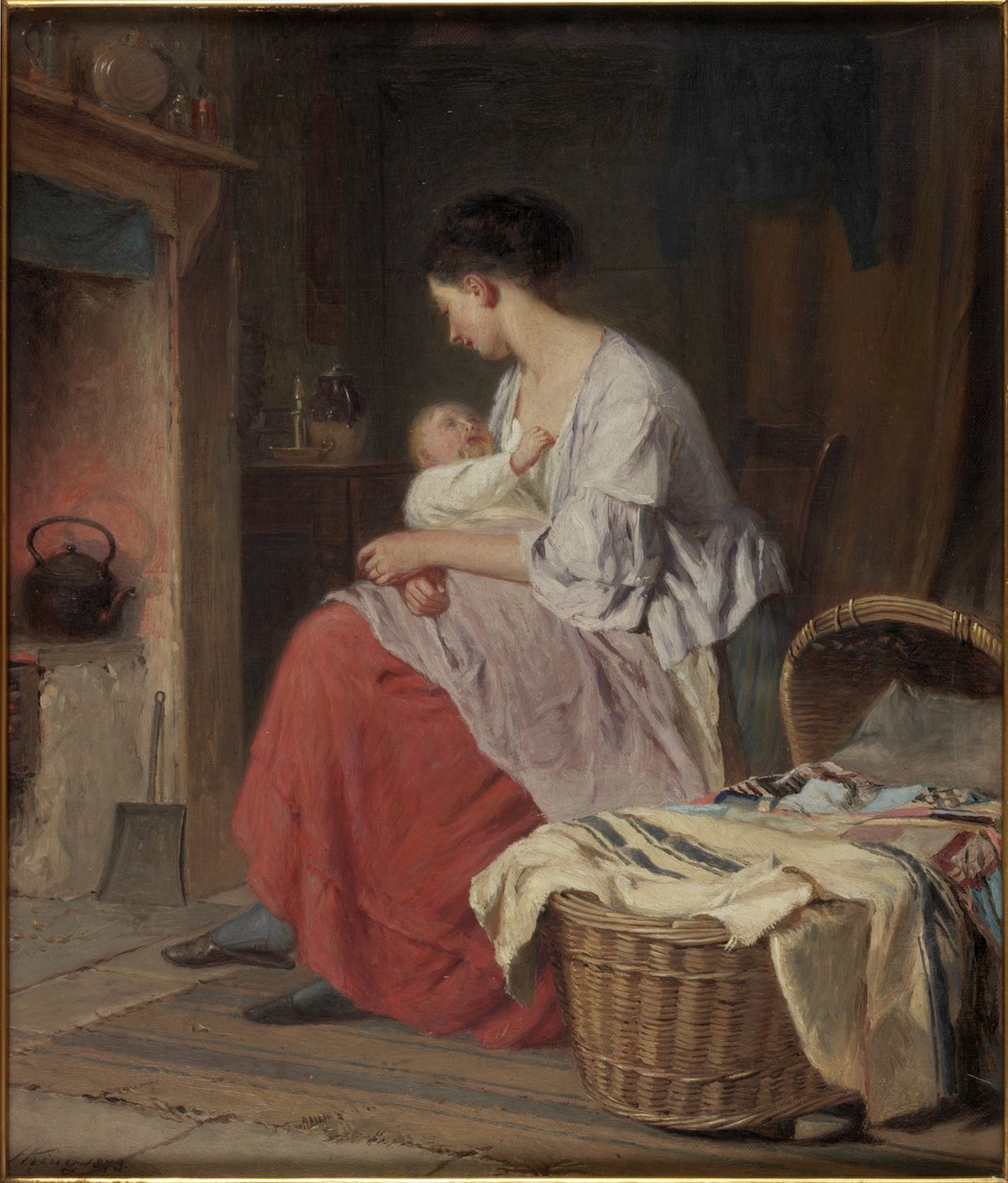 Mãe e filho de Haynes King