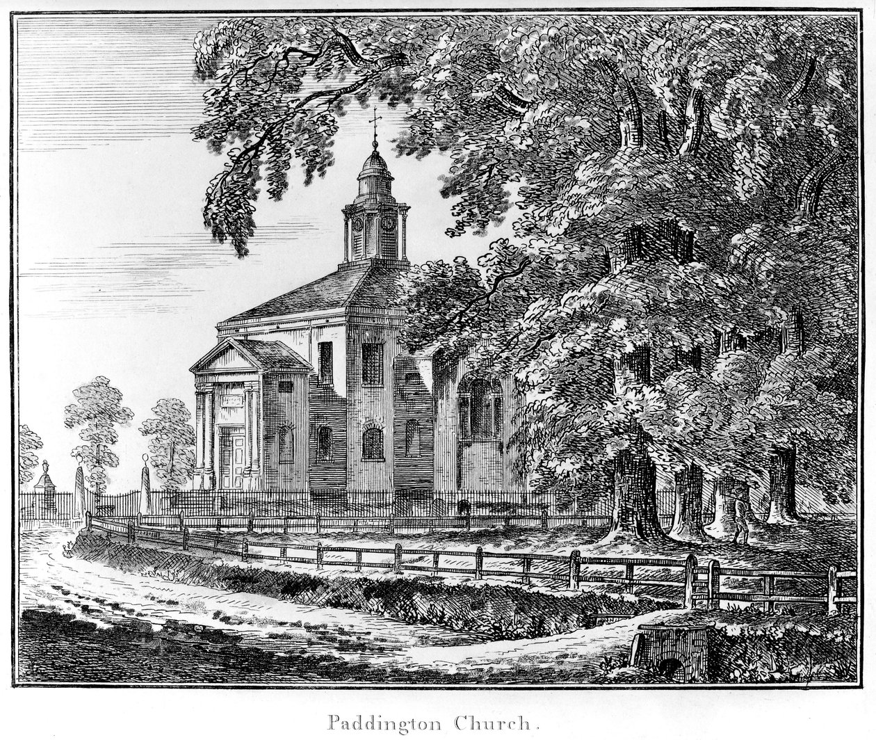Igreja de Paddington, 1795 de Haynes King