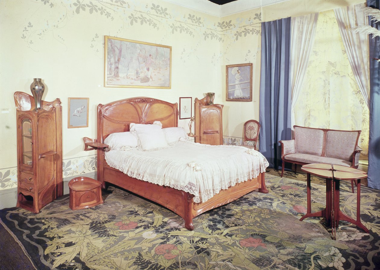 Quarto Art Nouveau, c.1900 de Hector Guimard