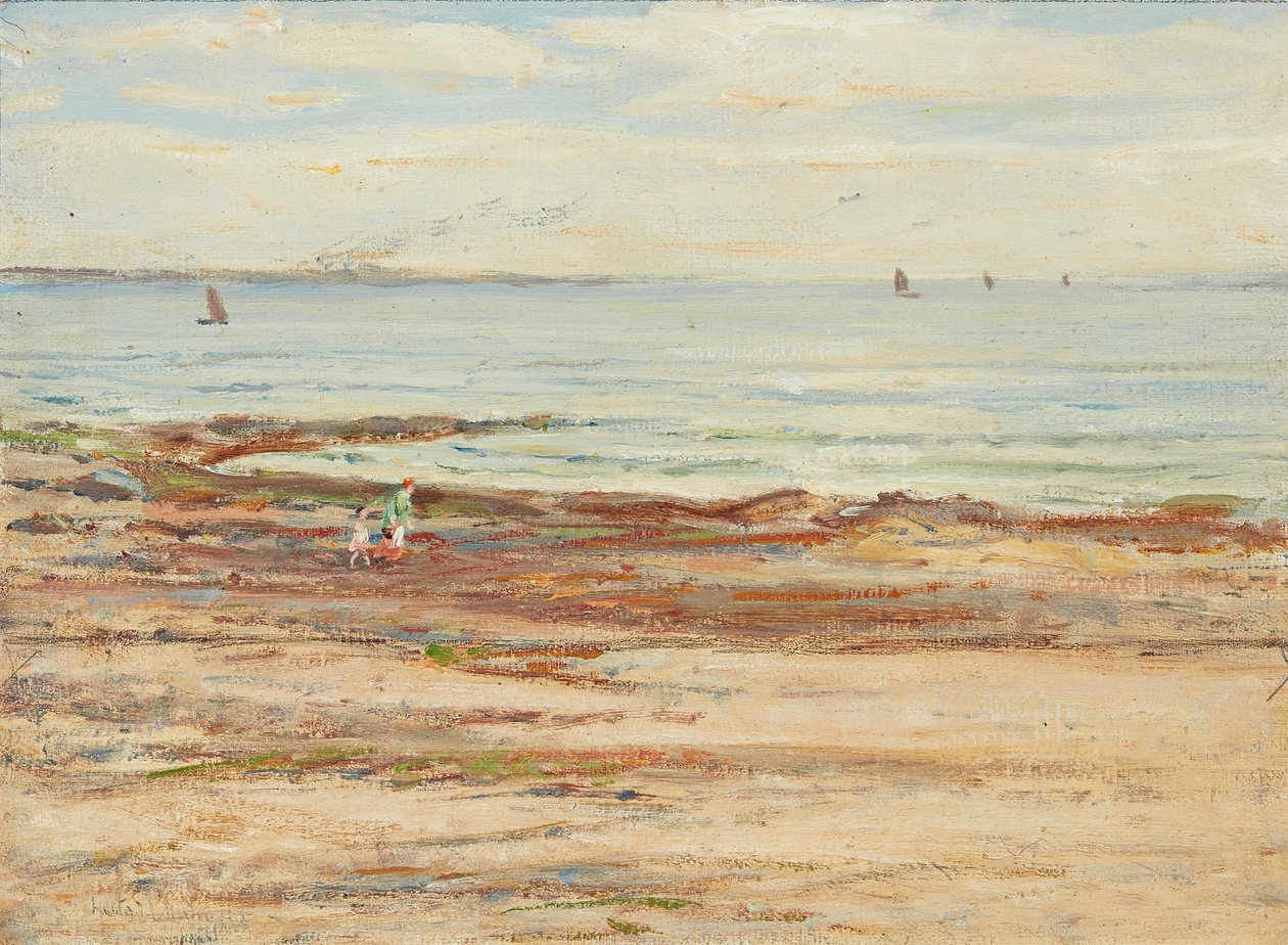 Largo Shore (óleo sobre tela) de Hector Chalmers