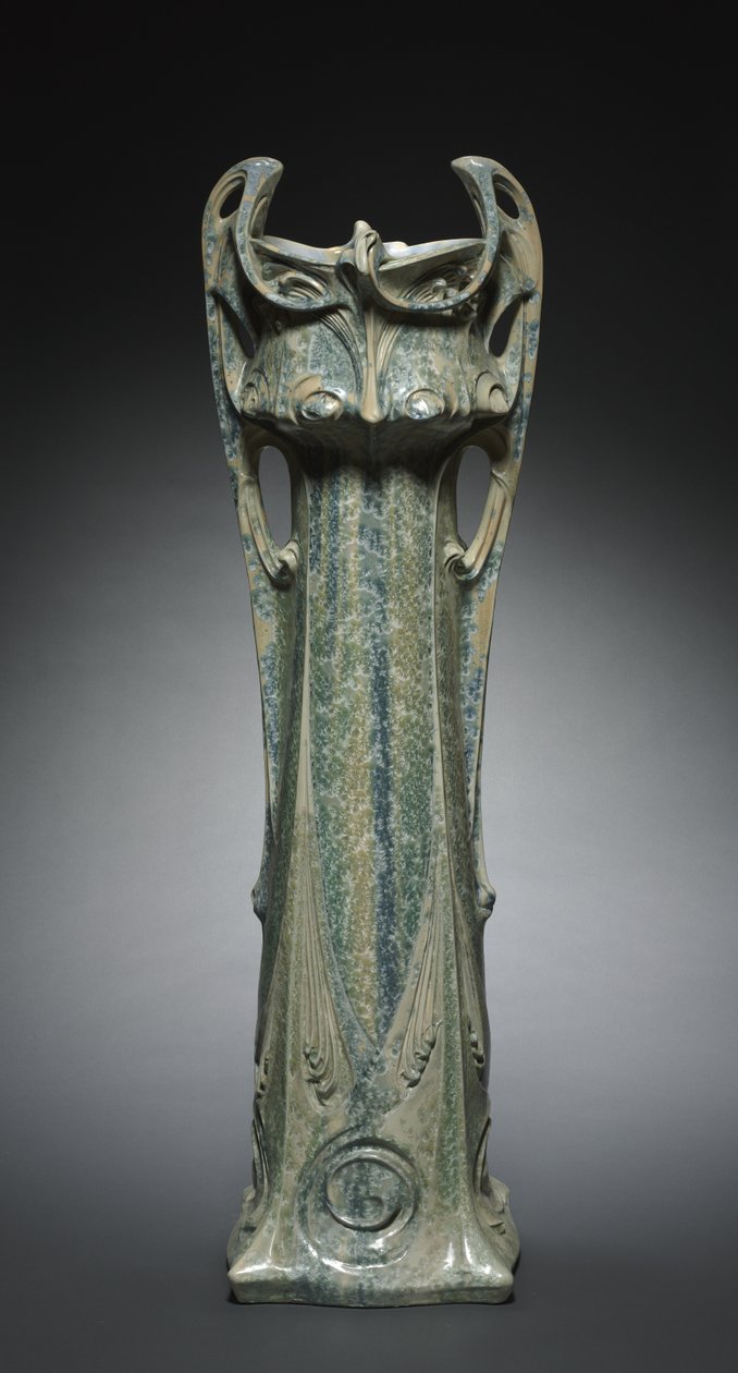 Vaso des Binelles, fabricante Sèvres Factory, França, 1903 de Hector Guimard