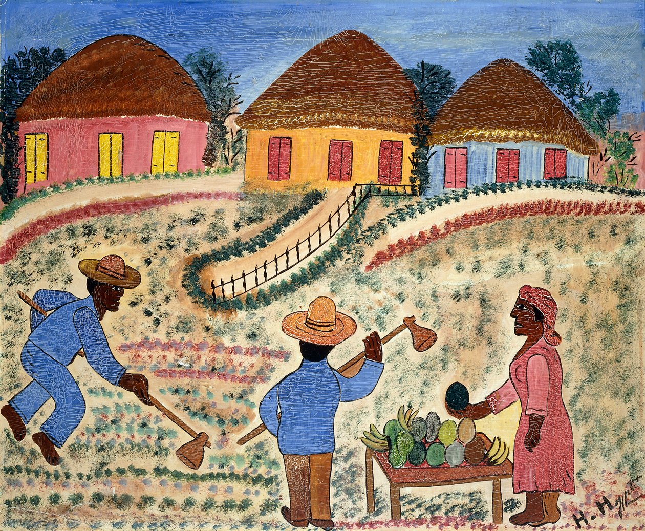 Os Agricultores de Hector Hyppolite
