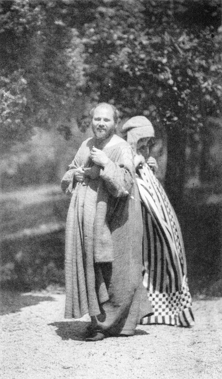 Gustav Klimt e Emilie Flöge de Heinrich Böhler