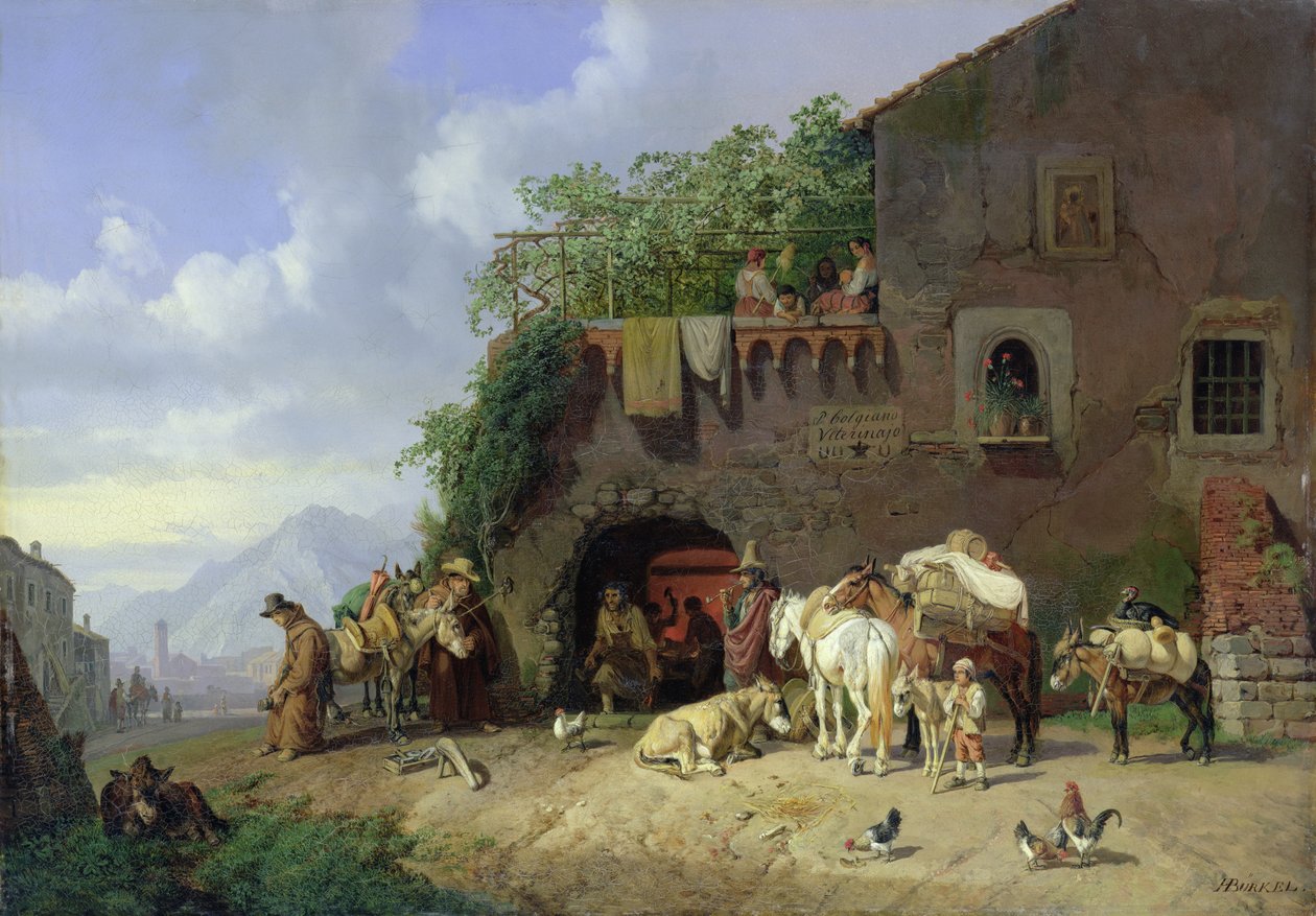 Forja da Vila Italiana de Heinrich Burkel