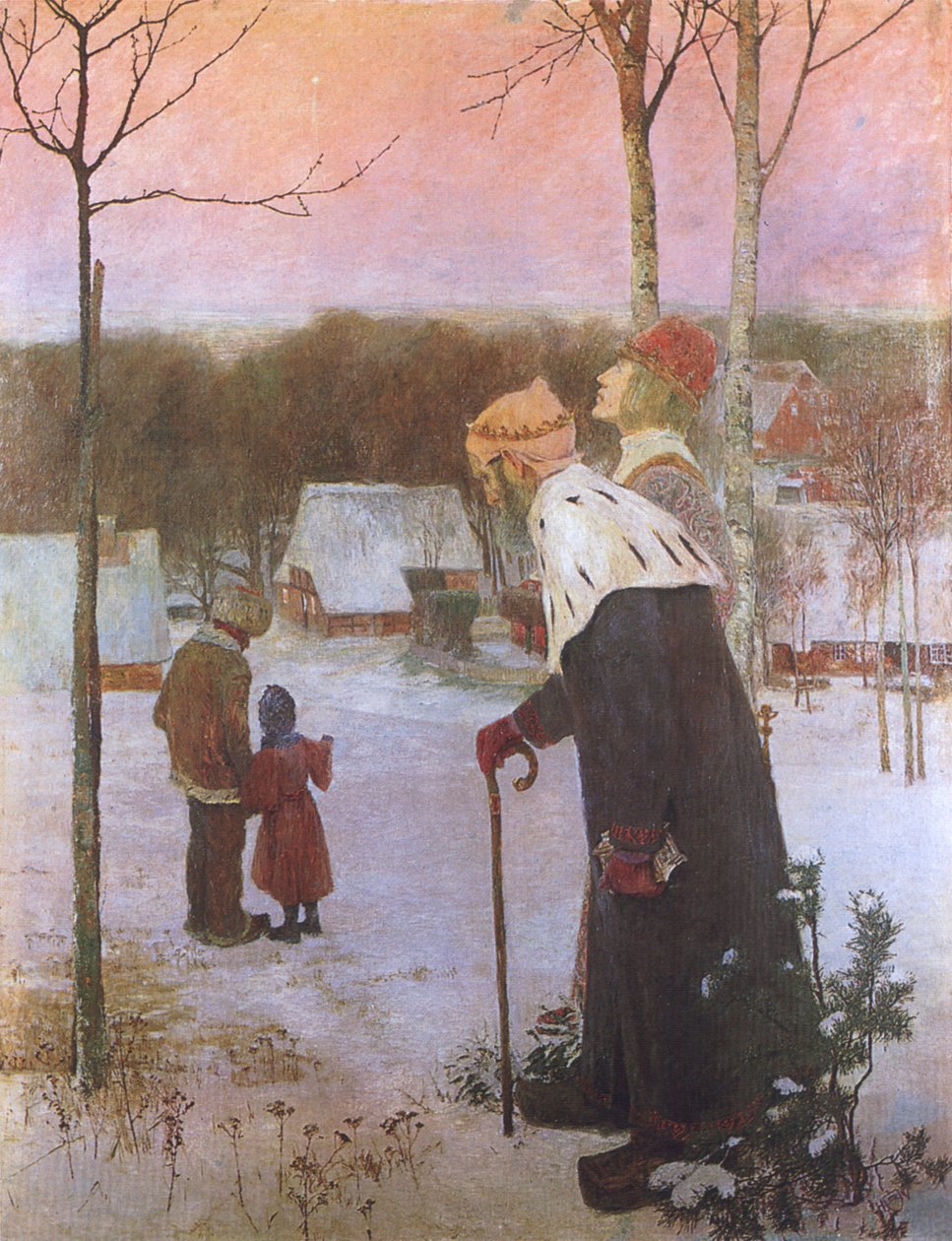 Conto de Inverno (Os Três Reis) de Heinrich Vogeler