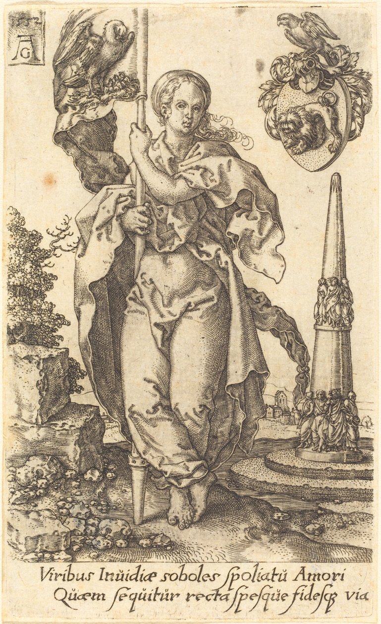 Caridade de Heinrich Aldegrever