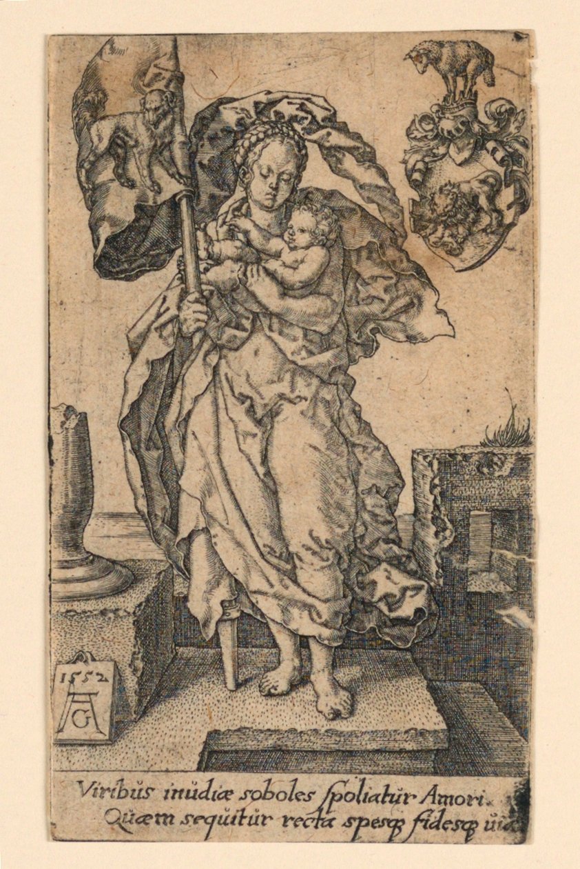 Caridade de Heinrich Aldegrever