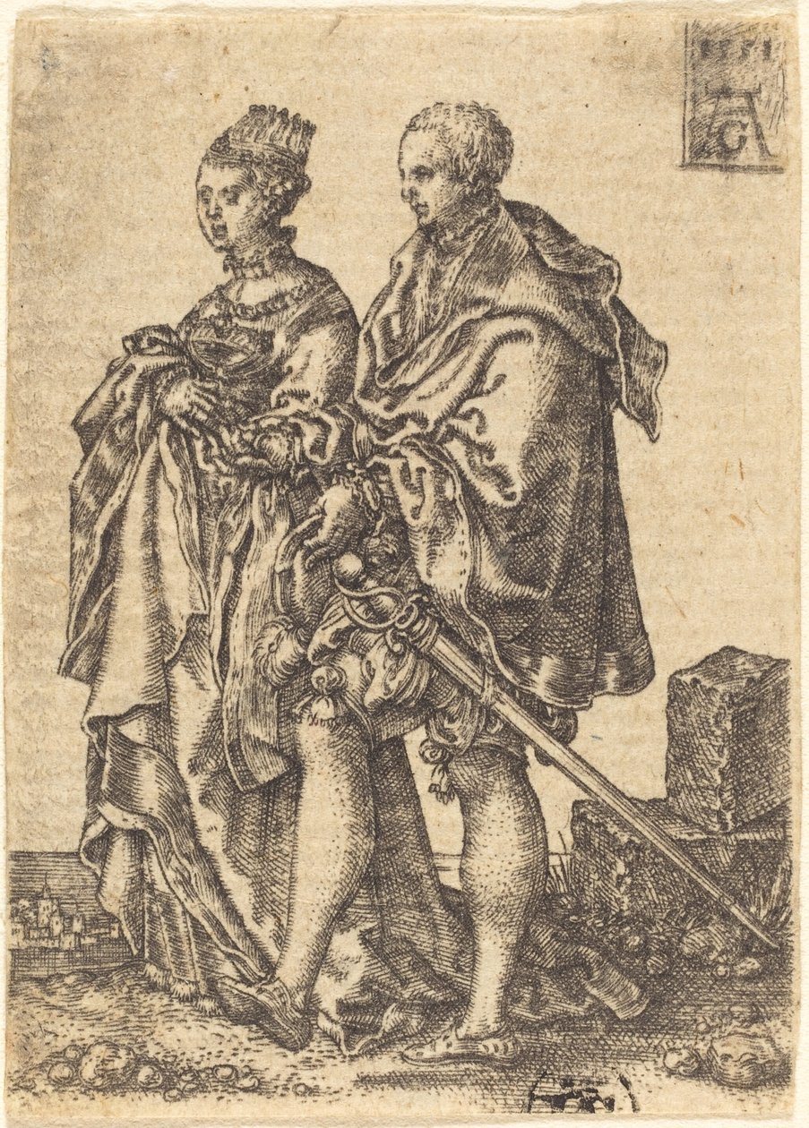 Casal Dançarino de Heinrich Aldegrever