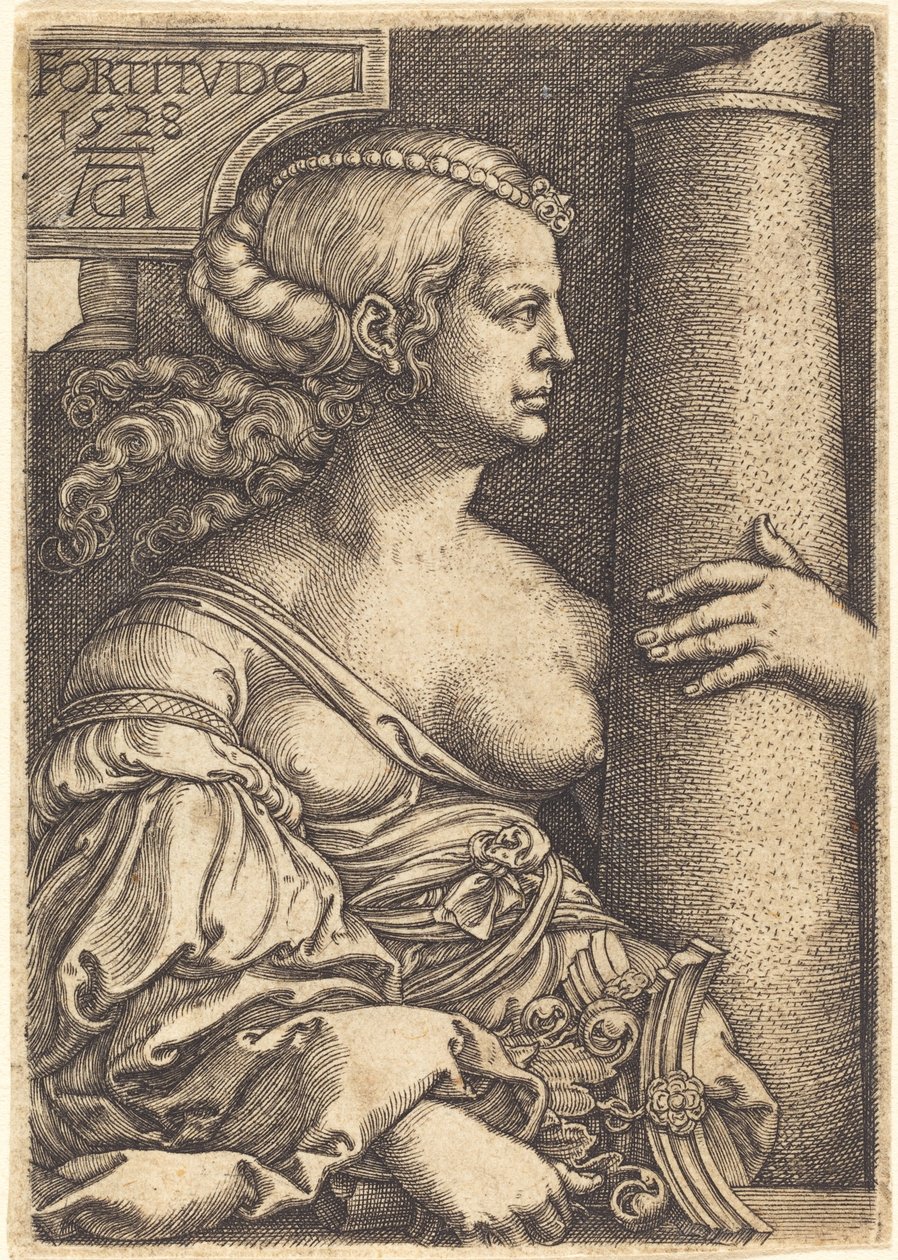 Fortitude de Heinrich Aldegrever