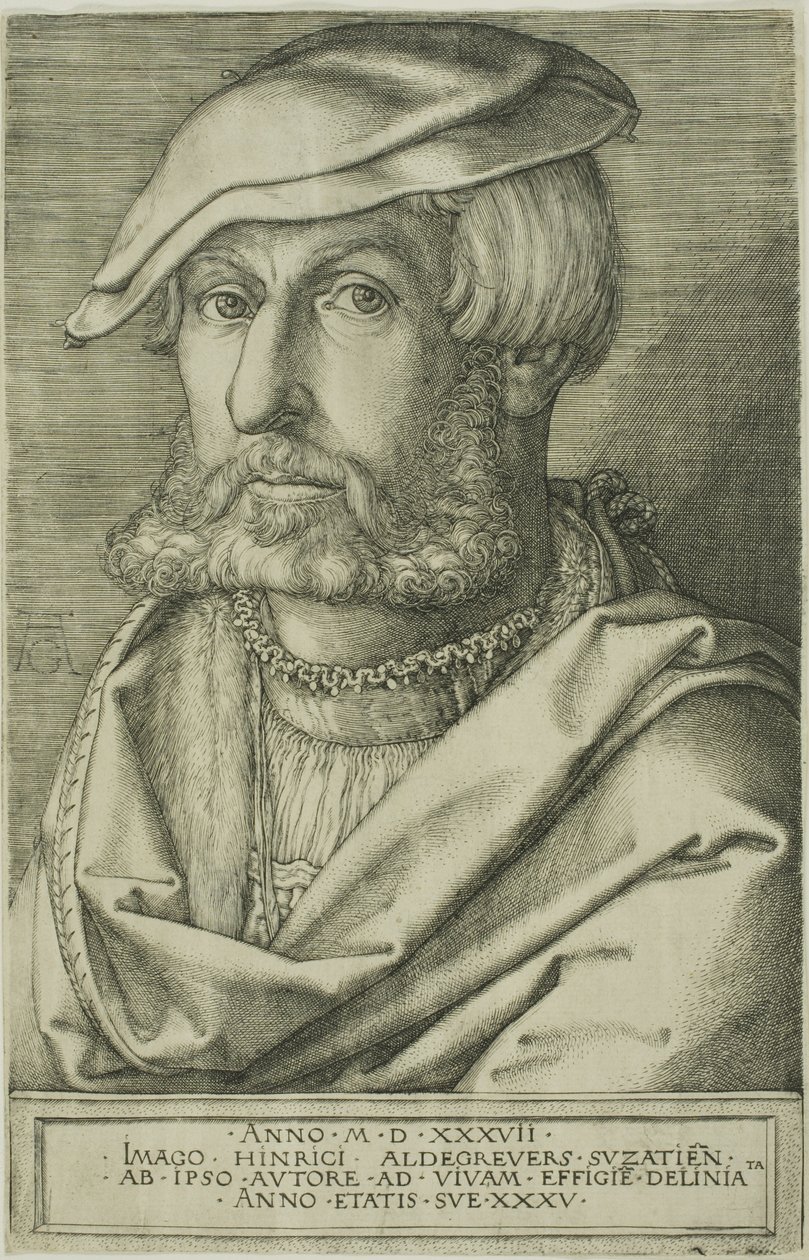 Heinrich Aldegrever, 35 anos de Heinrich Aldegrever