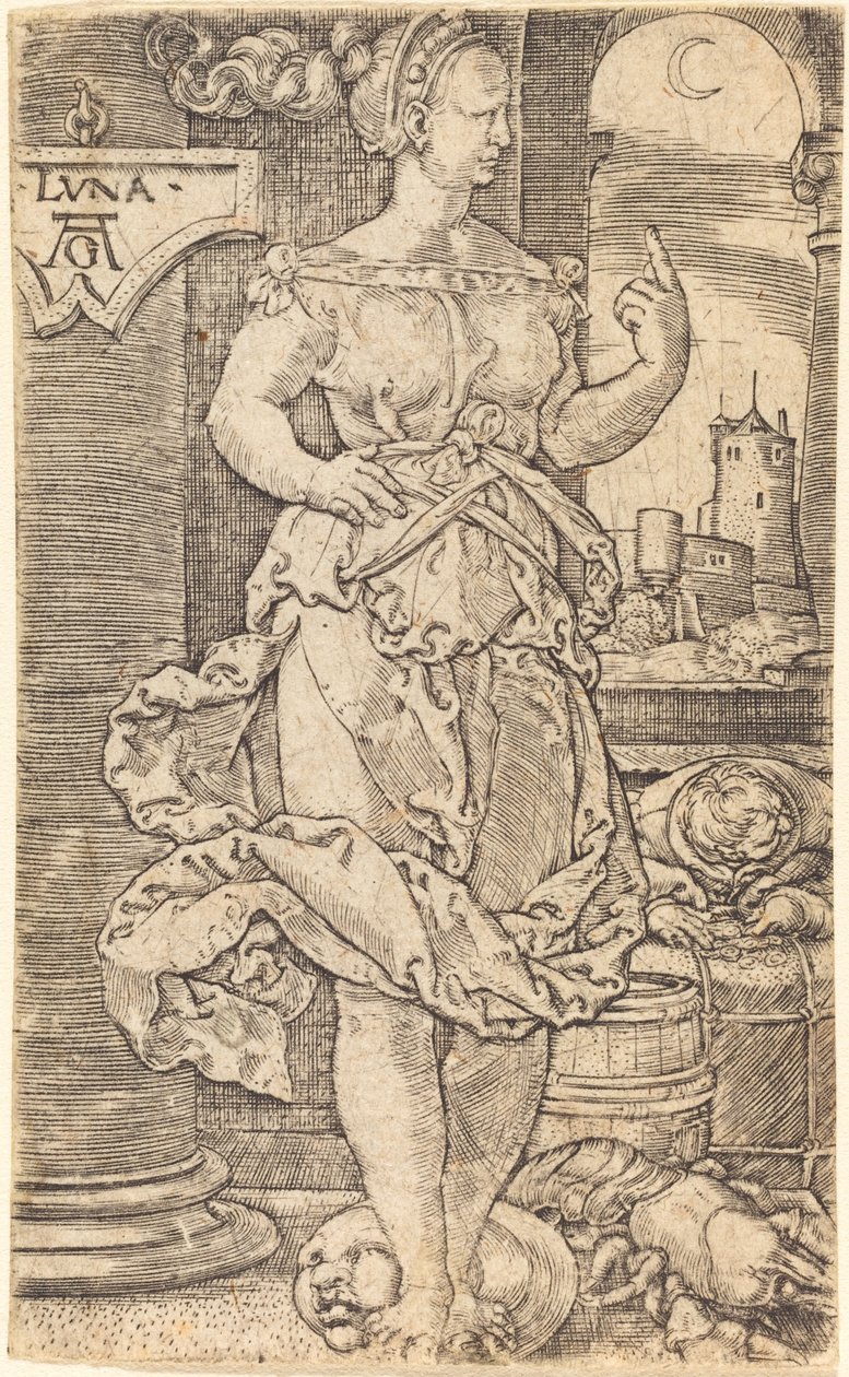 Lua de Heinrich Aldegrever