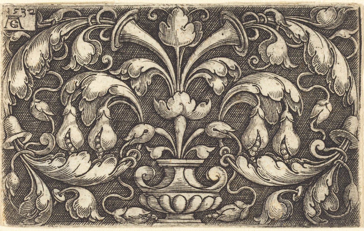 Ornamento, 1532. de Heinrich Aldegrever