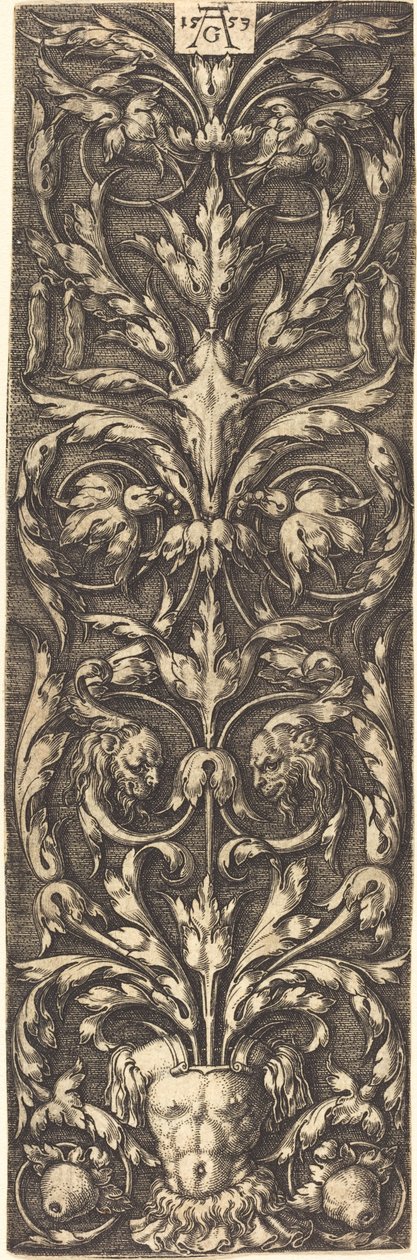 Ornamento, 1553. de Heinrich Aldegrever