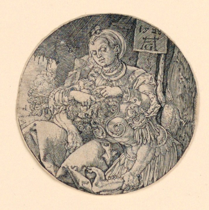 Sansão e Dalila de Heinrich Aldegrever