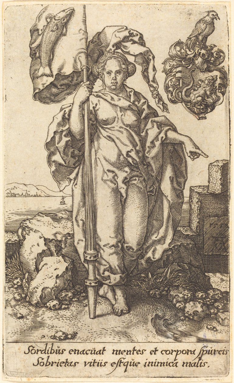 Temperança de Heinrich Aldegrever