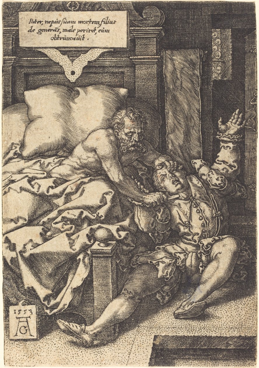 O Pai Severo de Heinrich Aldegrever