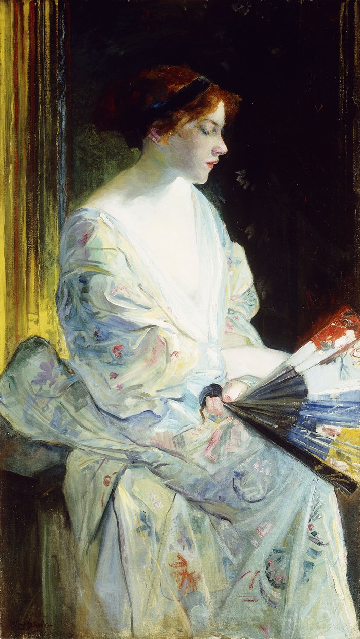 Uma Senhora Exótica, 1911 de Heinrich Augustus Schwabe