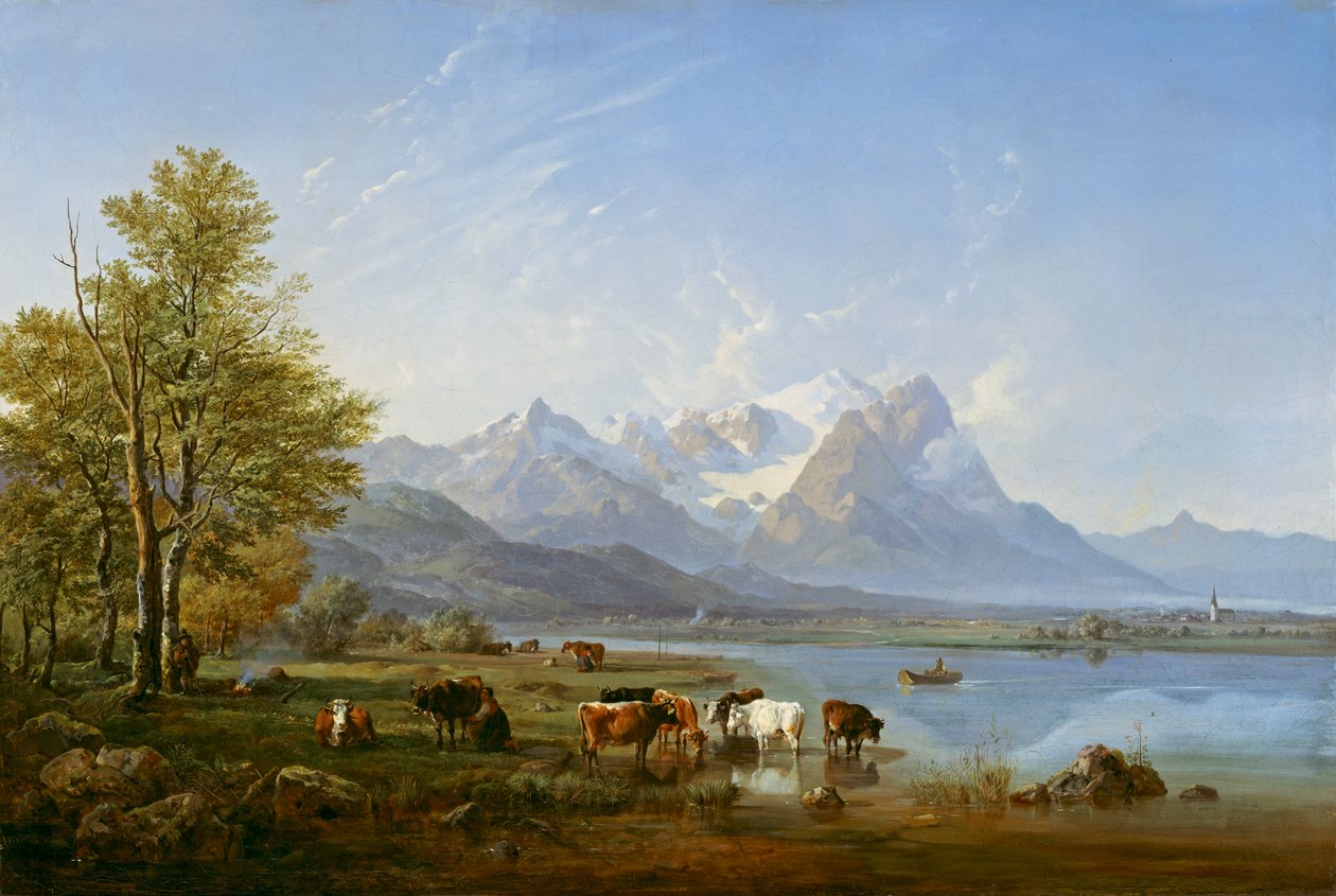 O Vale Garmisch de Heinrich Burkel