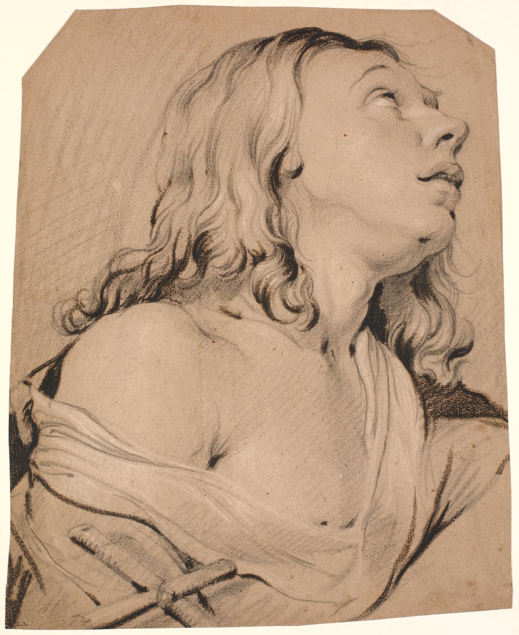 A Madalena Penitente, busto à direita de Heinrich Dittmers