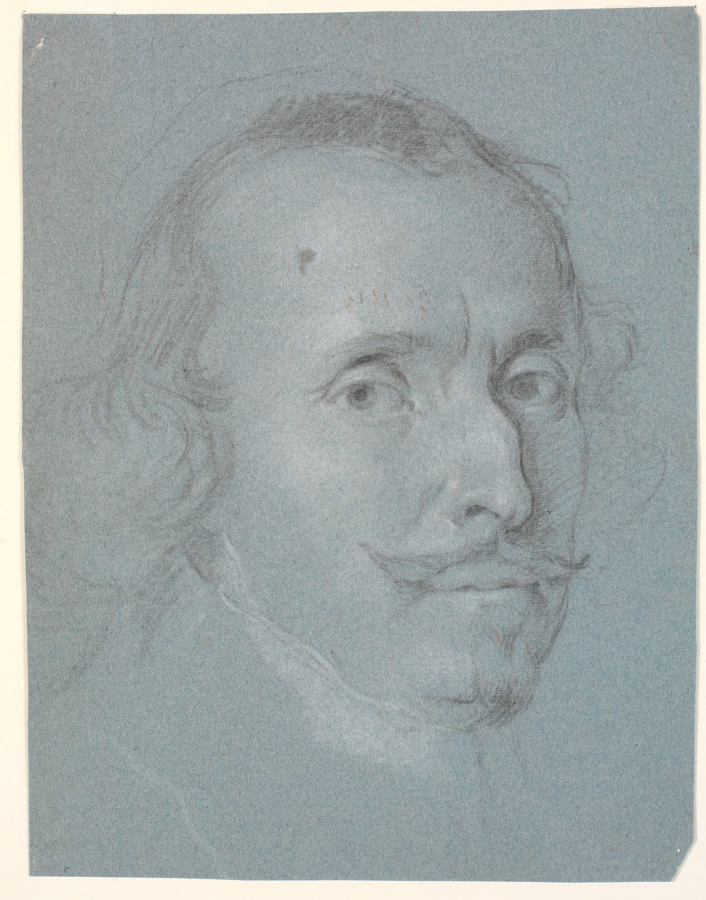Cabeça de retrato masculino de Heinrich Dittmers