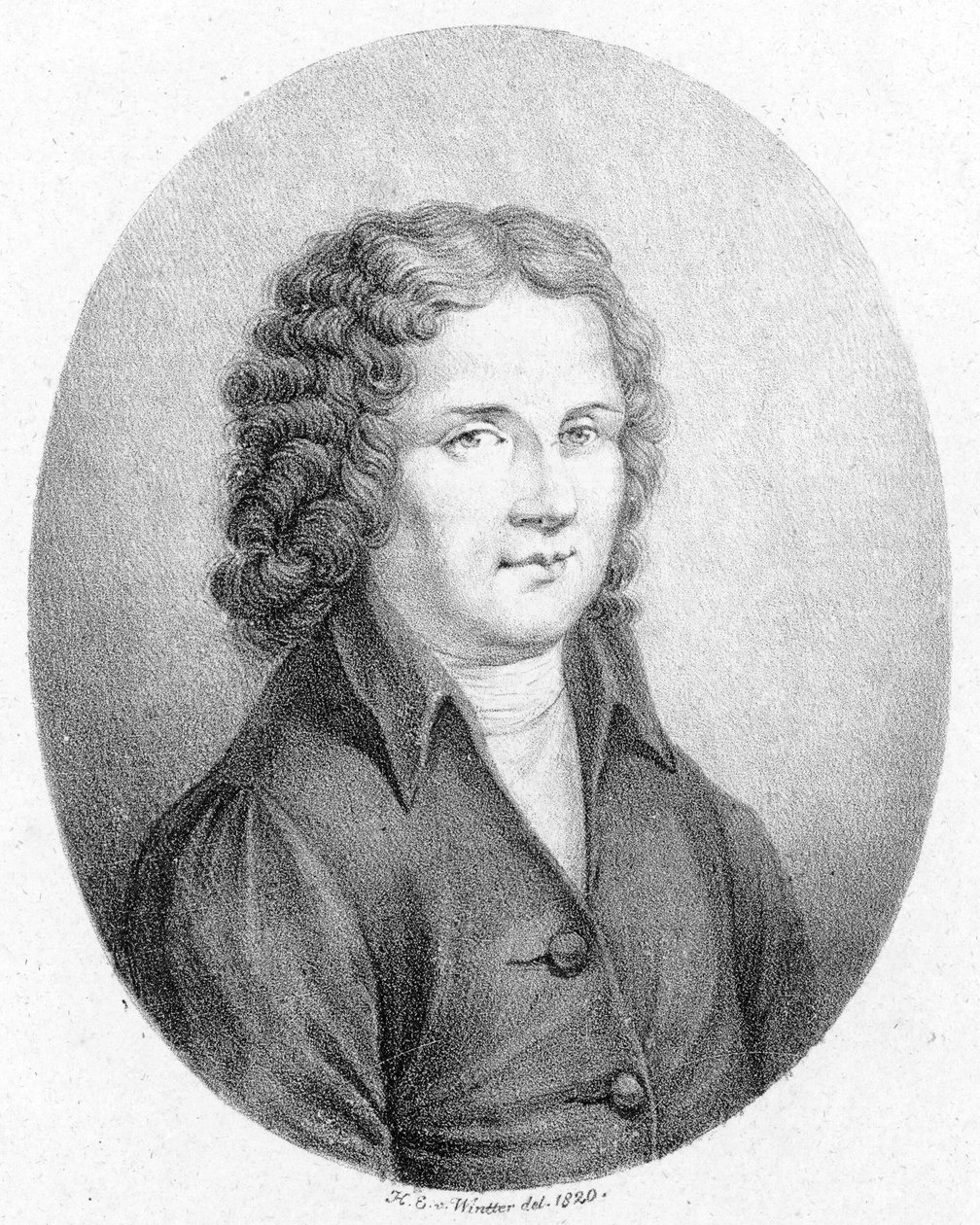 Pessoa retratada:  Alessandro Scarlatti de Heinrich Eduard Winter