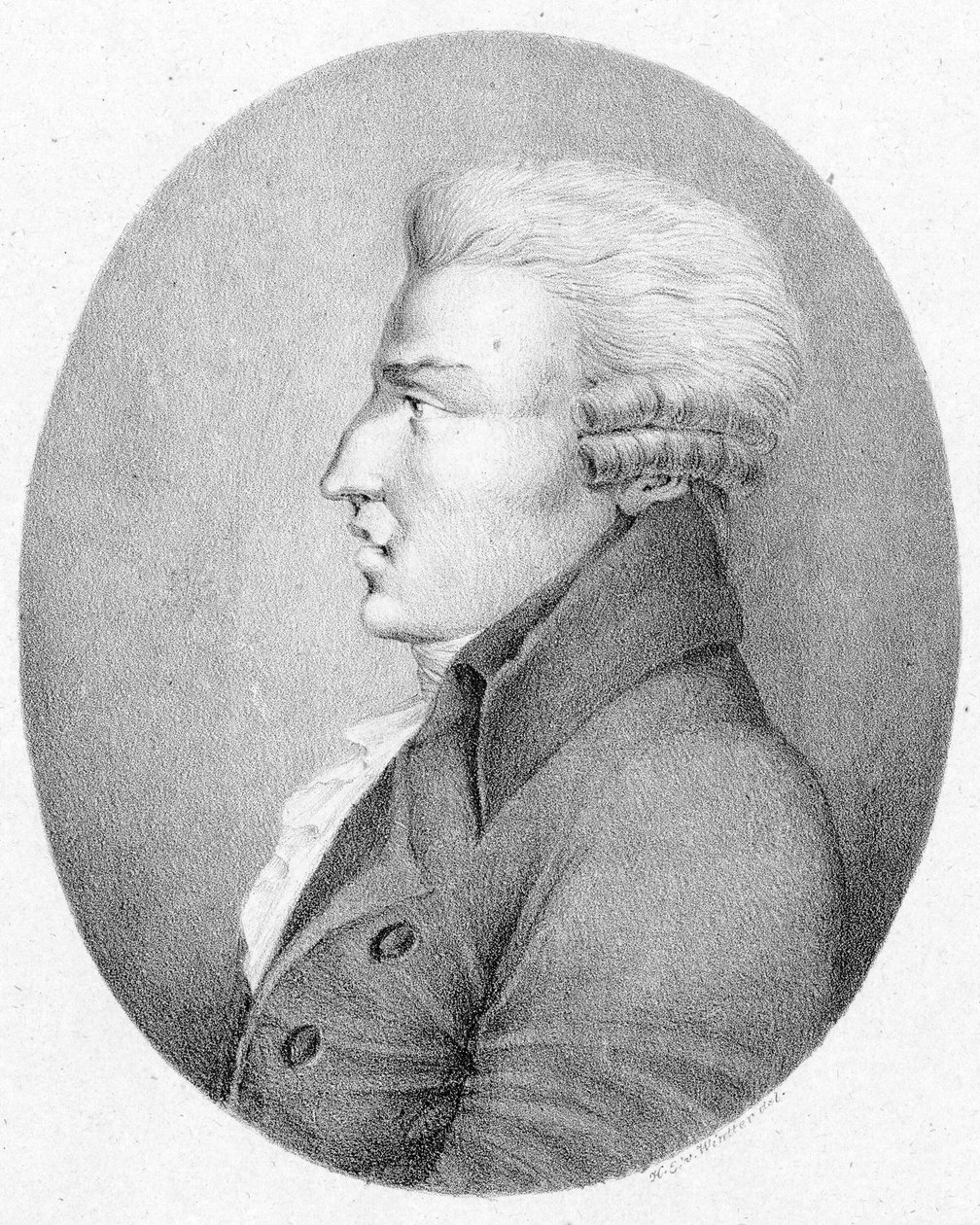 Pessoa representada:  Francesco Durante de Heinrich Eduard Winter