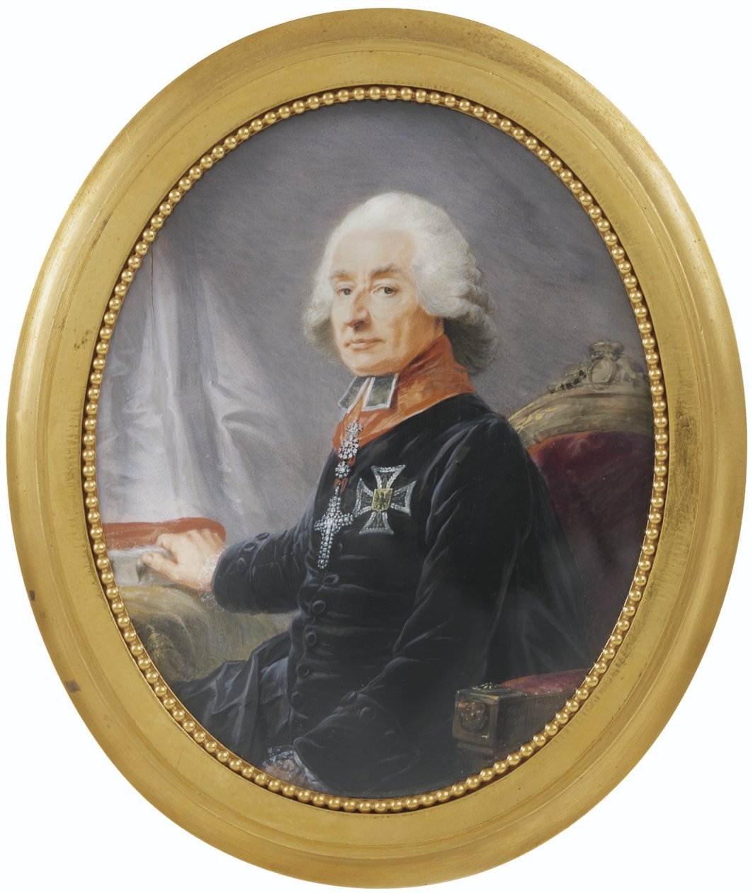 Retrato de Friedrich Karl Joseph Baron de Erthal 1719-1802, 1789 de Heinrich Friedrich Füger