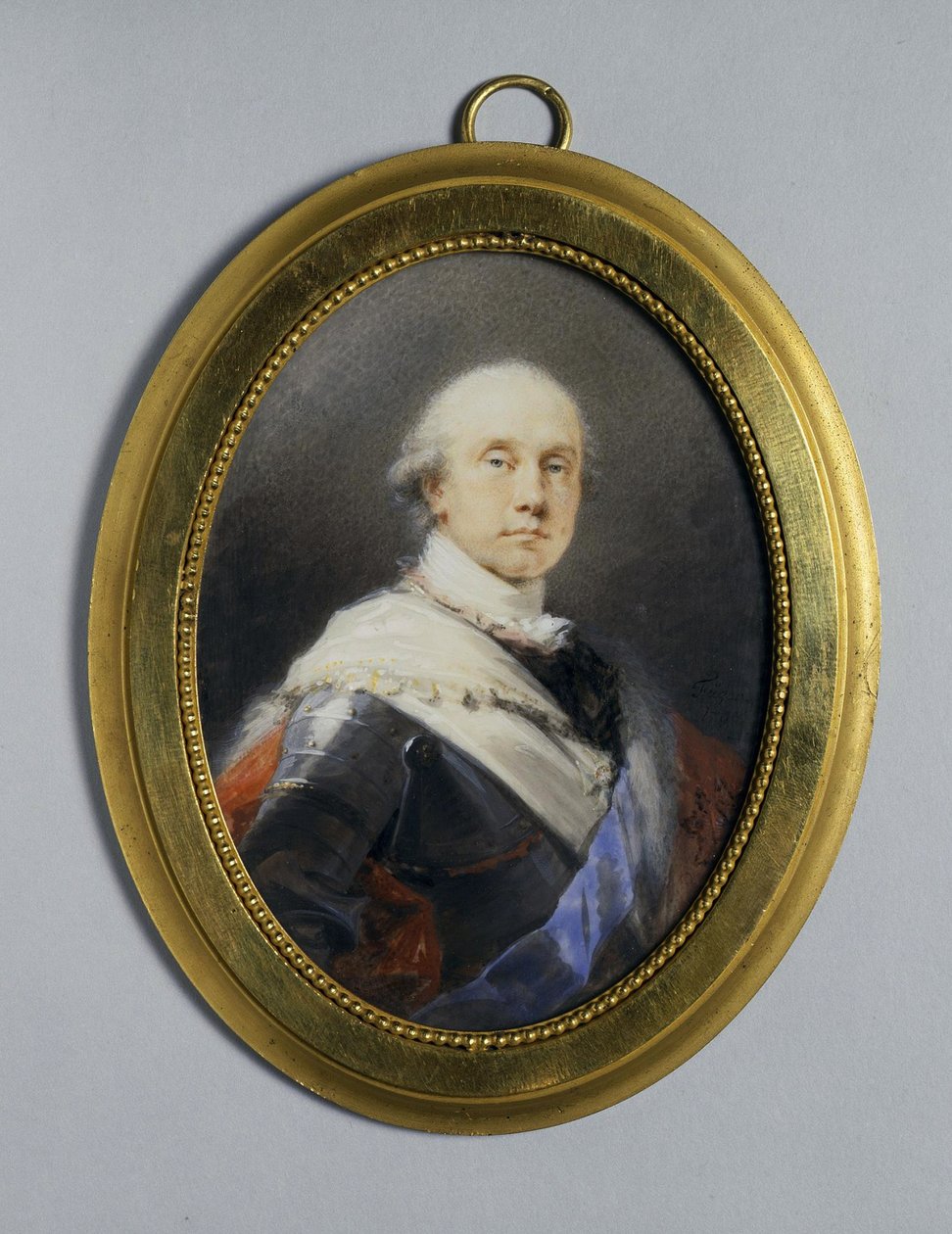 Retrato do príncipe Karl Heinrich von Nassau-Siegen 1743-1808, 1790. de Heinrich Friedrich Füger