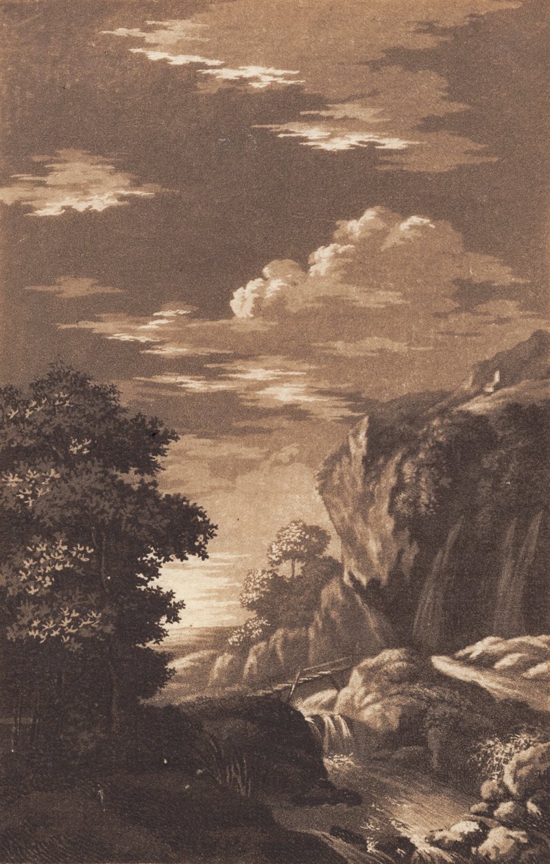 Paisagem montanhosa de Heinrich Grosch