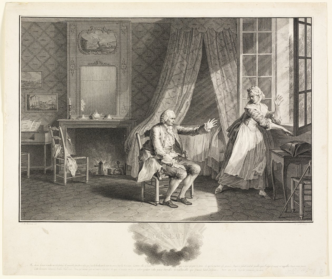 As últimas palavras de Jean Jacques Rousseau de Heinrich Guttenberg