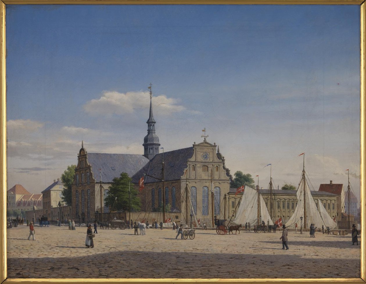 Festa na Igreja de Holmen de Heinrich Hansen