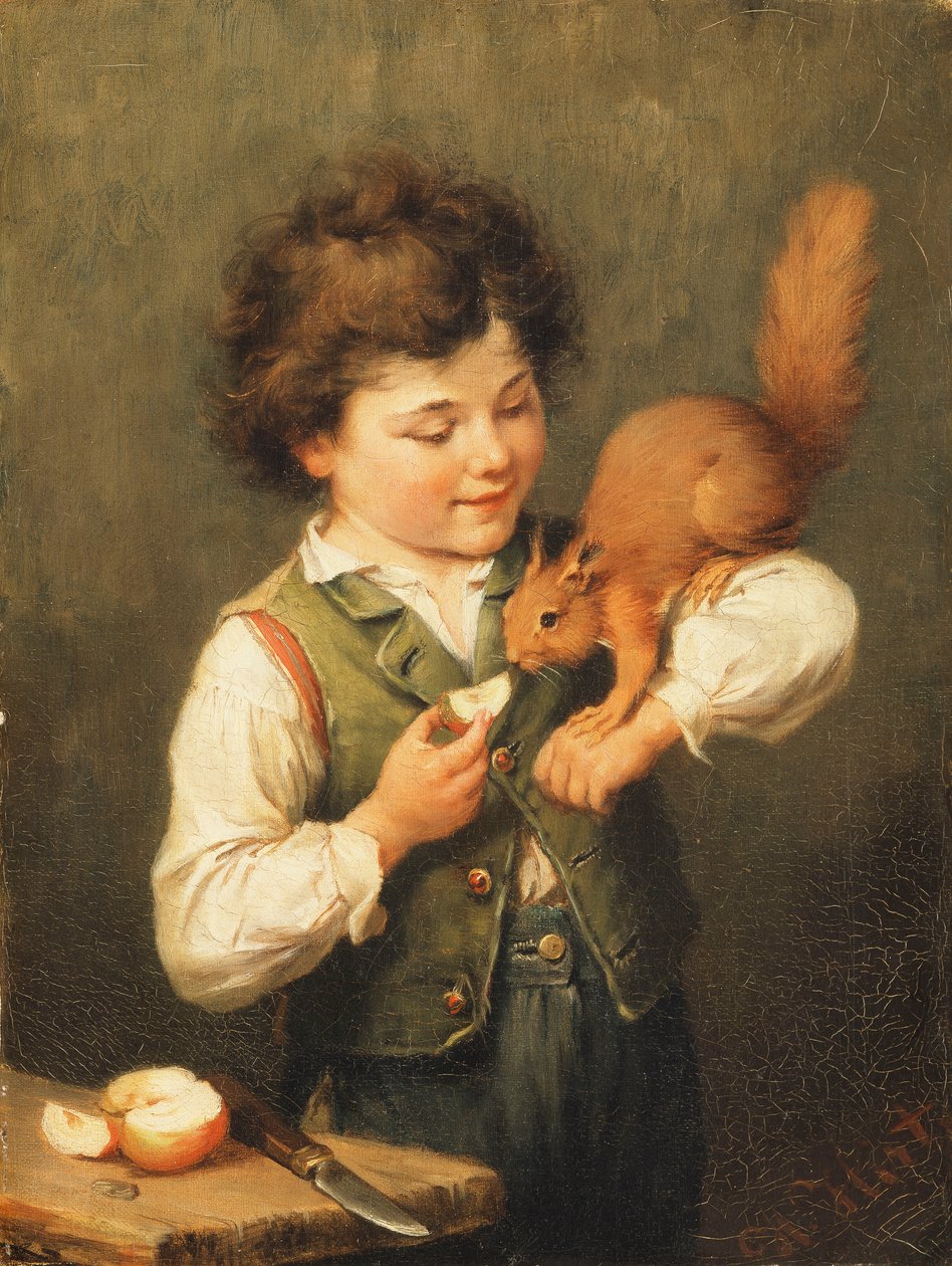 O esquilo de estimação de Heinrich Hirt