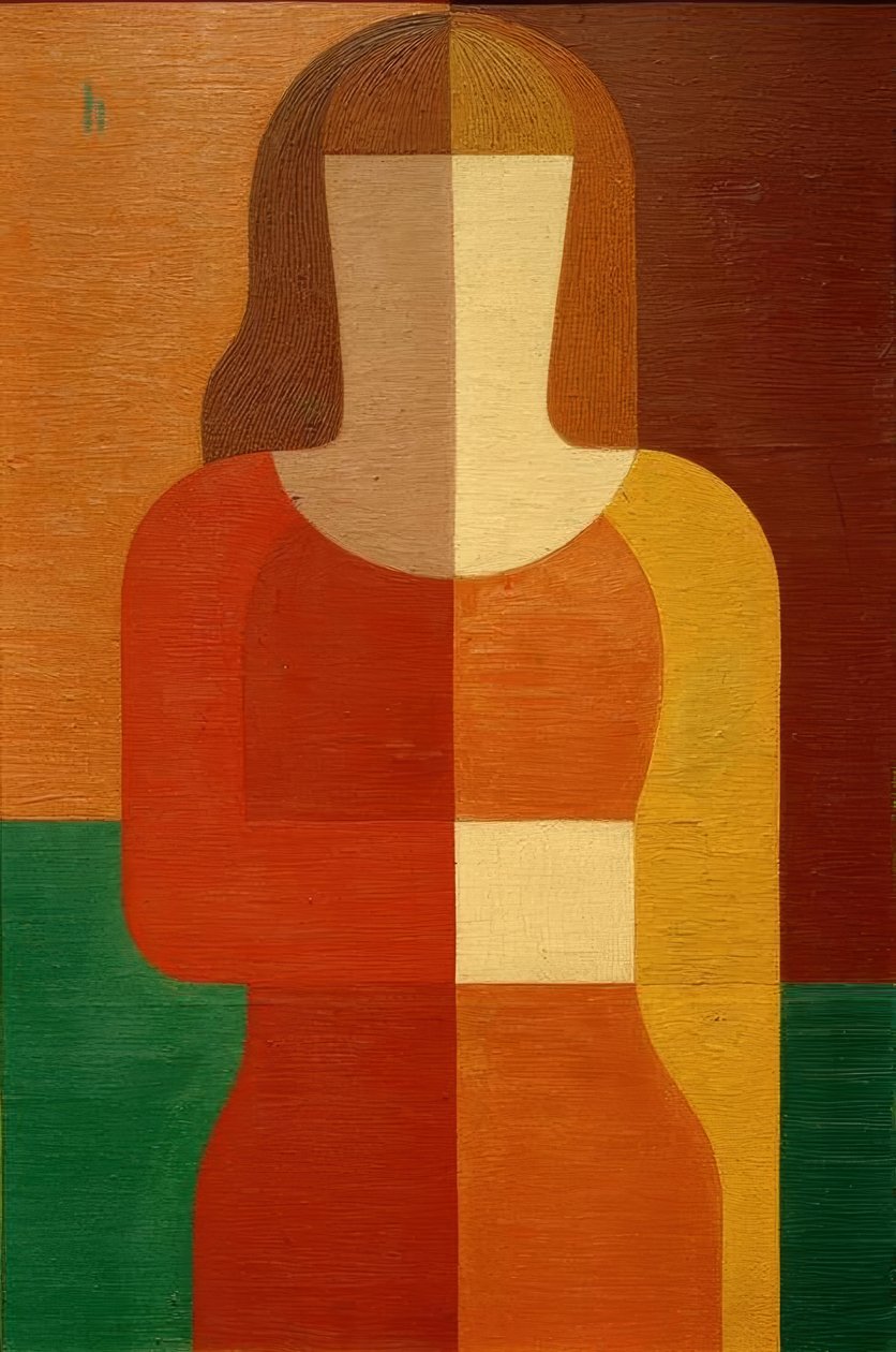 mulher de Heinrich Hoerle
