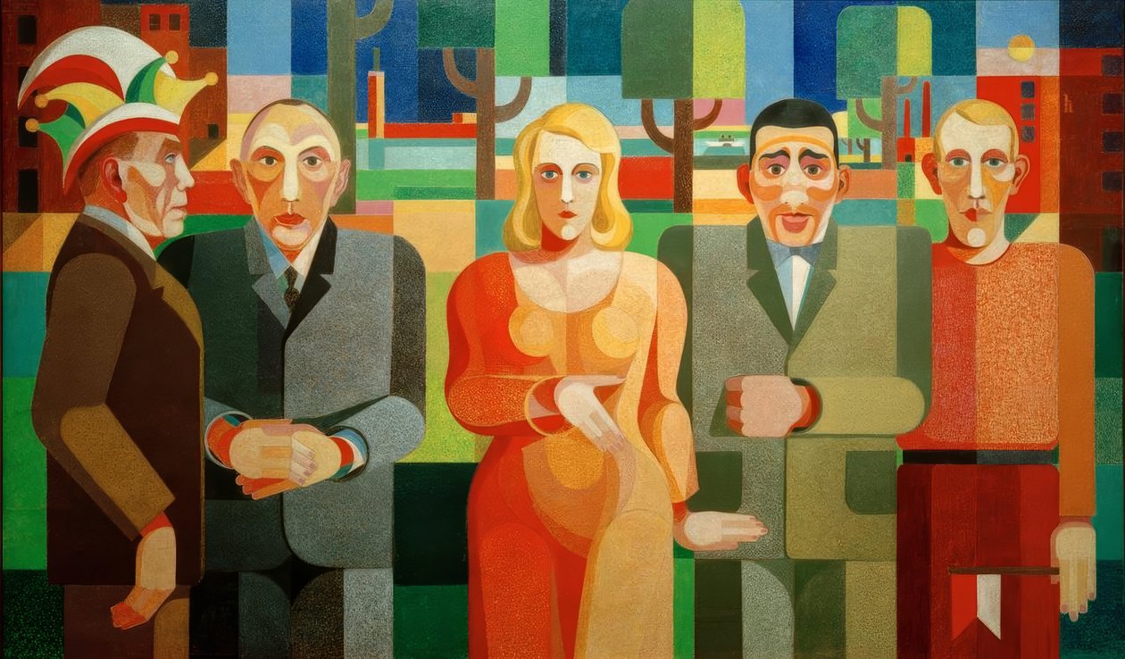 Contemporâneos de Colônia de Heinrich Hoerle
