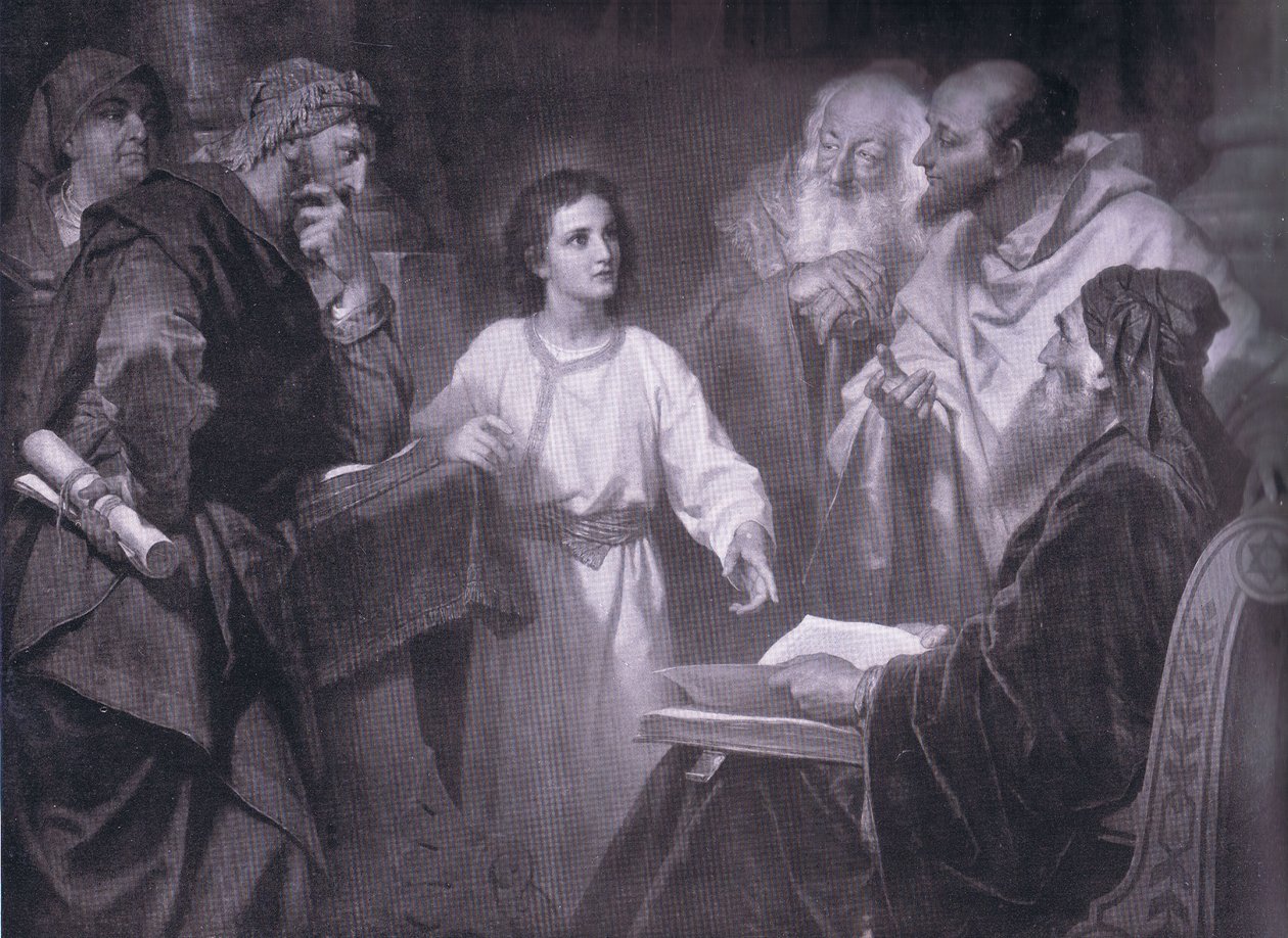 Jesus como jovem, Bibbys Annual, 1916-1917 de Heinrich Karl Hofmann