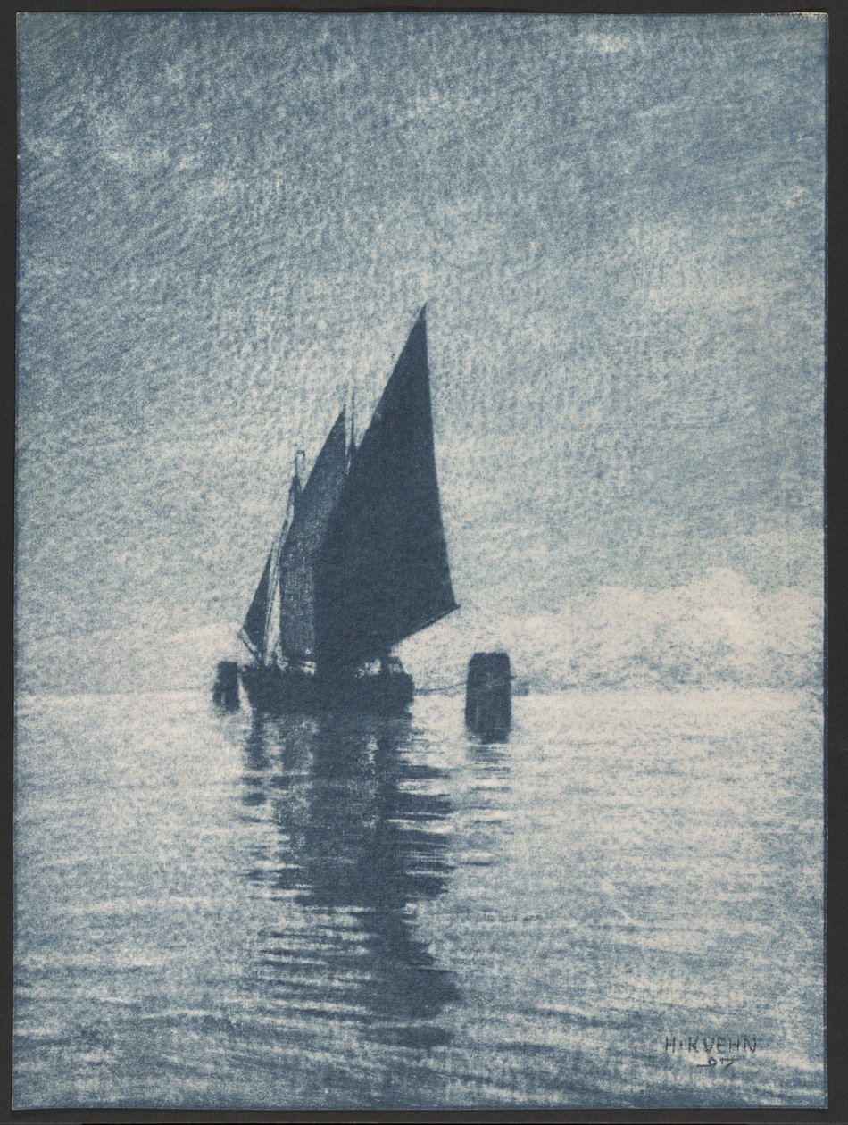 [Veleiro atracado]. de Heinrich Kuhn