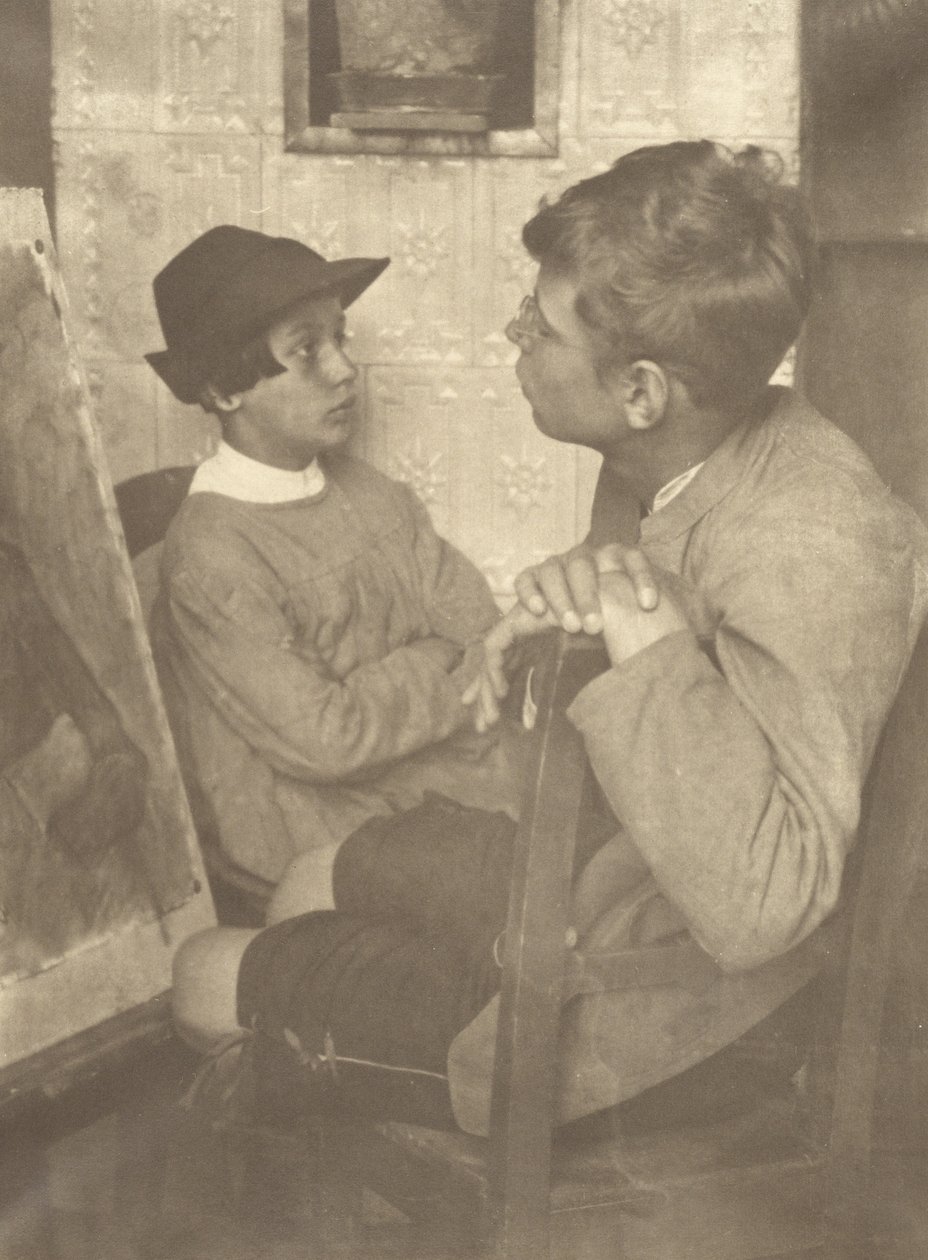 [Os filhos do artista]. de Heinrich Kuhn