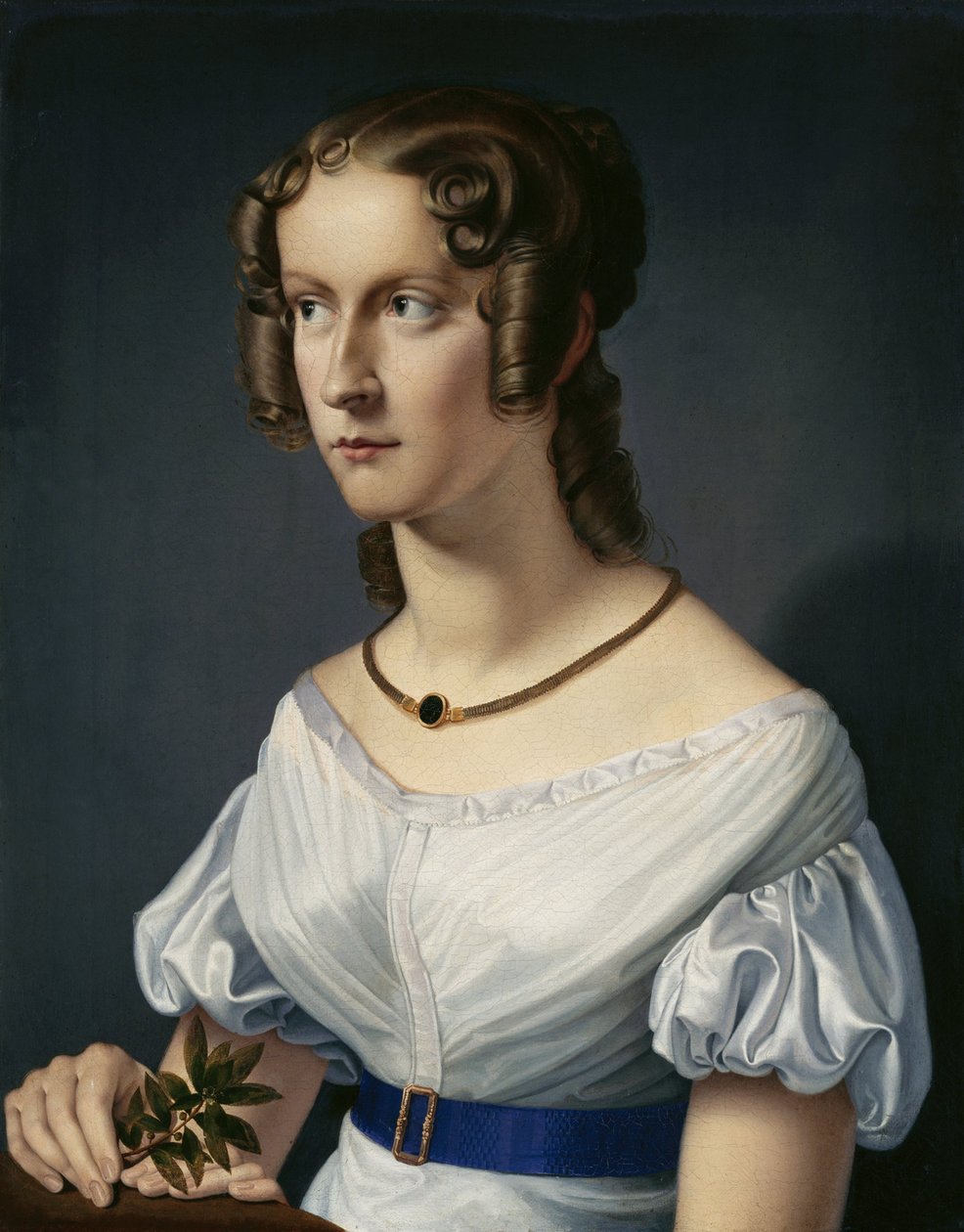 retrato de uma garota de Heinrich Maria von Hess