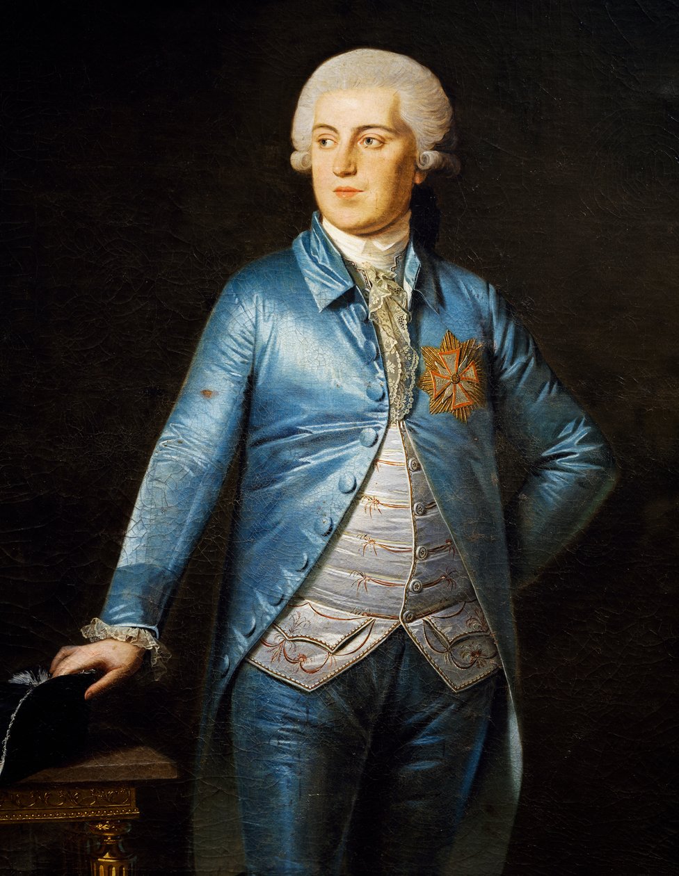 Retrato de Christian VII da Dinamarca (Copenhaga de Heinrich Schmidt