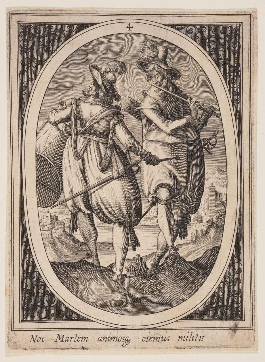 Placa 4 de Figuras Militares de Heinrich Ulrich