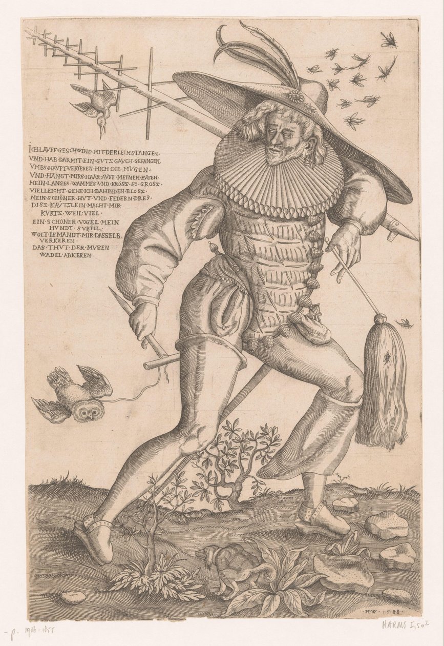 Corredor de cola em bastão de Heinrich Wirich (possibly)