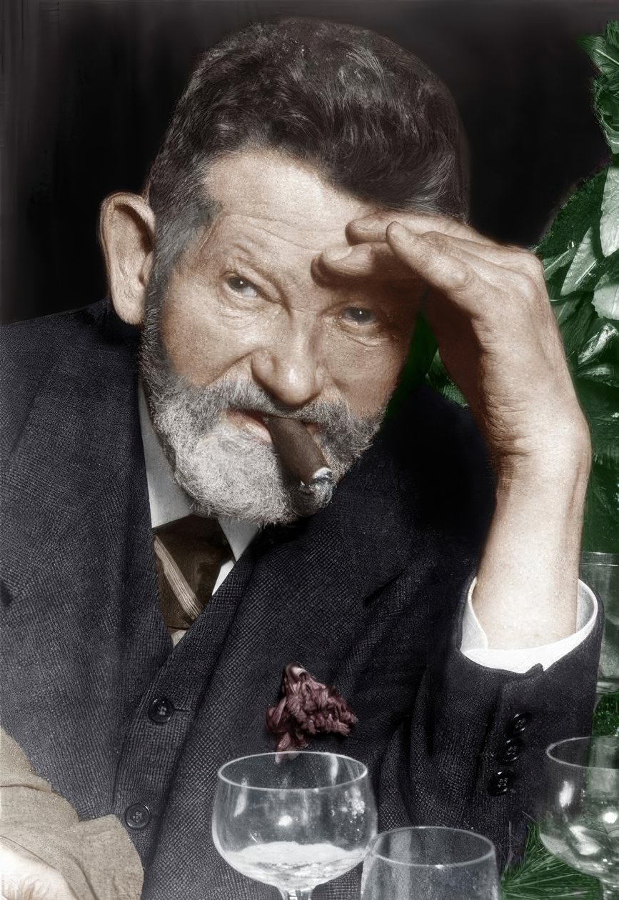 Heinrich Zille - foto por volta de 1918 de Heinrich Zille