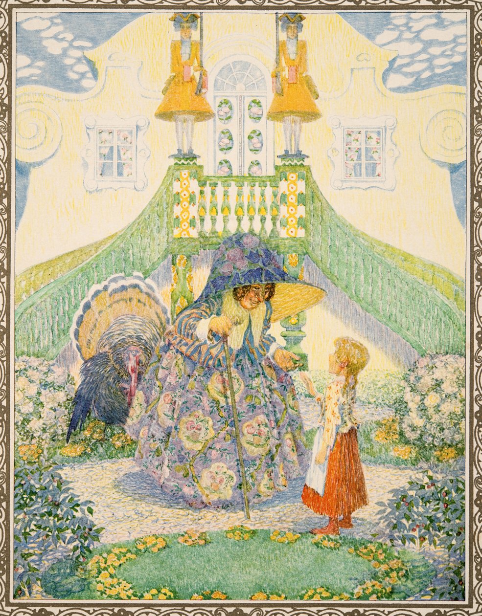 A rainha da neve de contos por Hans Christian Andersen, pub. 1911 de Heinrich and Urban Lefler