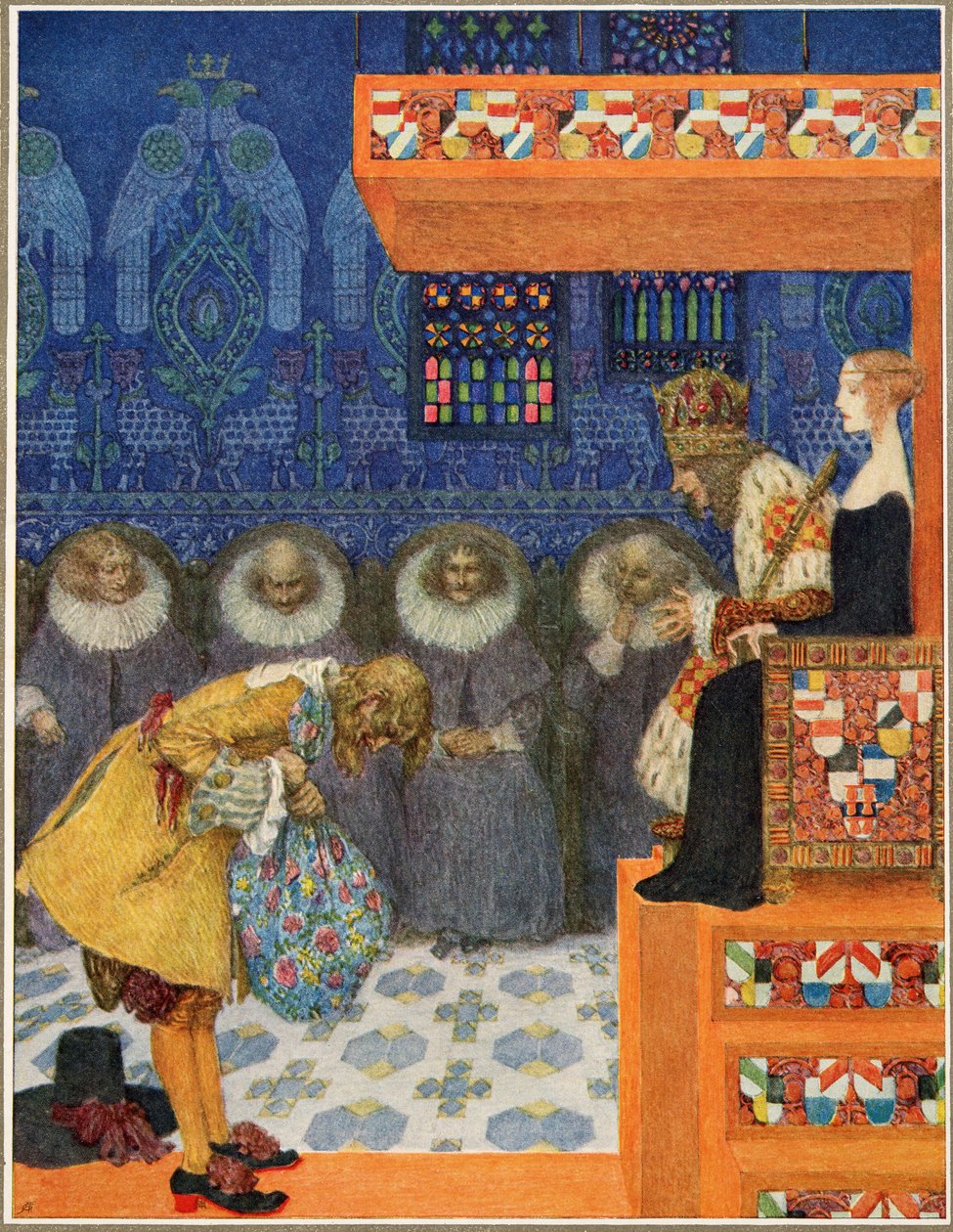 O companheiro de viagem de contos por Hans Christian Andersen, pub. 1911 de Heinrich and Urban Lefler
